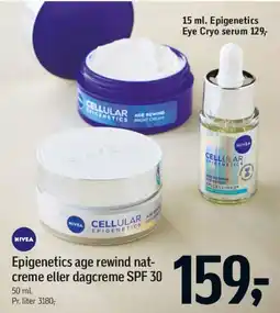 Føtex Epigenetics age rewind nat-creme tilbud