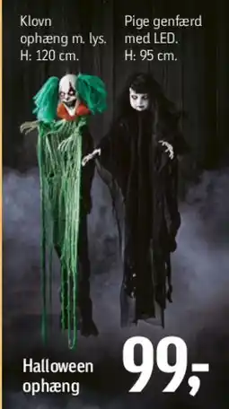Føtex Halloween ophæng tilbud