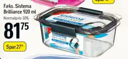 Føtex Sistema Brilliance 920 ml tilbud