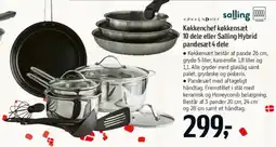 Føtex Køkkenchef køkkensæt 10 dele eller Salling Hybrid pandesæt 4 dele tilbud