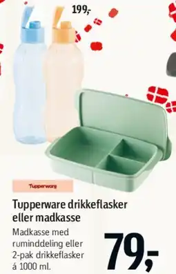 Føtex Tupperware drikkeflasker eller madkasse tilbud