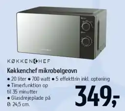 Føtex Køkkenchef mikrobølgeovn tilbud
