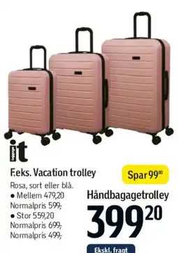 Føtex Vacation trolley tilbud