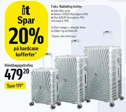Føtex Håndbagagetrolley / hardcase kufferter tilbud