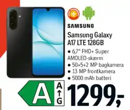 Føtex Samsung Galaxy A17 LTE 128GB tilbud