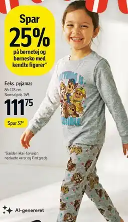 Føtex Pyjamas tilbud