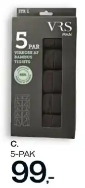 Føtex 5-pak strømper tilbud