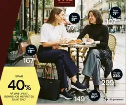 Føtex VRS - 40% på dame-, børne- og herretøj samt sko tilbud