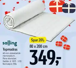Føtex Topmadras tilbud