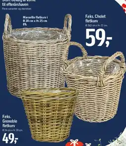 Føtex F.eks. Marseille fletkurv tilbud