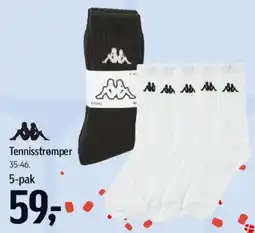 Føtex Tennissokker 5-pak tilbud