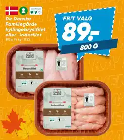 Bilka De Danske Familiegårde kyllingebrystfilet eller-inderfilet tilbud