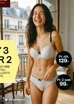 Bilka Bh: A75-D90. 2-pak trusser: S-2XL. tilbud