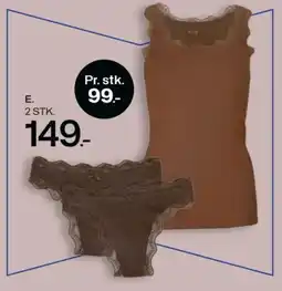 Bilka Undertrøje eller 2-pak trusser. S-XXL. tilbud