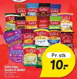 Fakta Tyskland Taffel Chips, Snacks el. Nødder tilbud