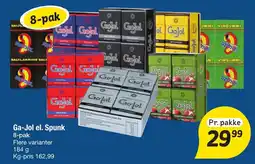Fakta Tyskland Ga-Jol el. Spunk tilbud