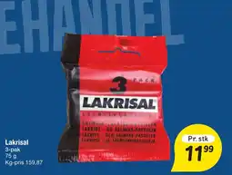 Fakta Tyskland Lakrisal salmiak-snoepjes tilbud