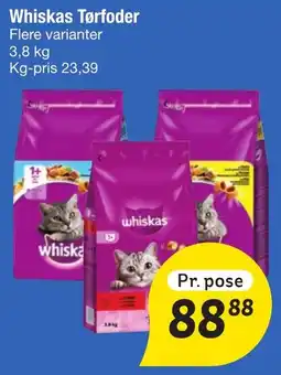 Fakta Tyskland Whiskas Tørfoeder tilbud
