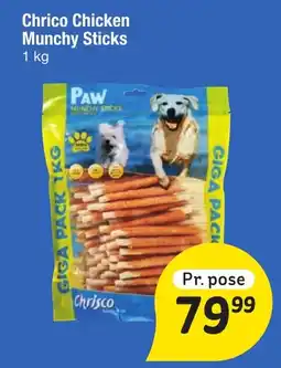 Fakta Tyskland Chrico Chicken Munchy Sticks tilbud