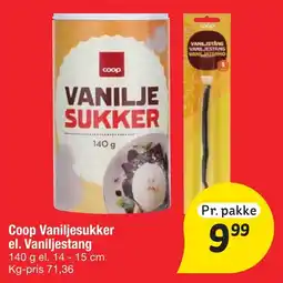 Fakta Tyskland Coop Vaniljesukker tilbud