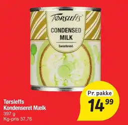 Fakta Tyskland Tørsleffs Condensed Milk tilbud