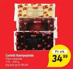 Fakta Tyskland Carletti Kæmpeplade tilbud