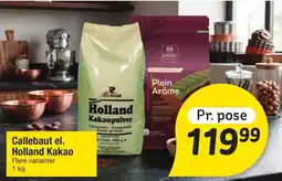 Fakta Tyskland Callebaut Holland Kakao tilbud