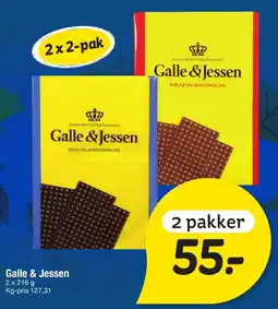 Fakta Tyskland Galle & Jessen Mørk Pålægsschokolade tilbud