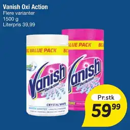 Fakta Tyskland Vanish Oxi Action tilbud