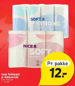 Fakta Tyskland Coop Toilet Papir tilbud