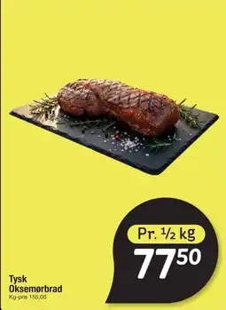 Fakta Tyskland Oksemørbrad tilbud