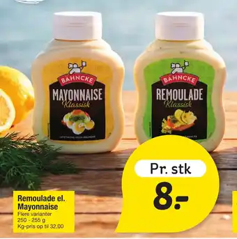 Bähncke Remoulade el. Mayonnaise