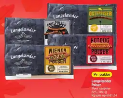 Fakta Tyskland Langelænder Pølser tilbud