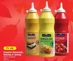 Fakta Tyskland Graasten Remoulade, Ketchup el. Sennep tilbud