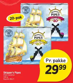 Fakta Tyskland Skipper's Pipes tilbud