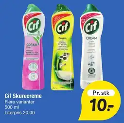 Fakta Tyskland Cif Skurecreme tilbud