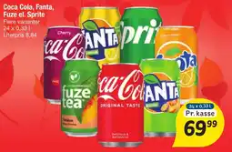 Fakta Tyskland Coca Cola, Fanta, Fuze el. Sprite tilbud