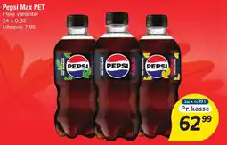Fakta Tyskland Pepsi Max PET tilbud