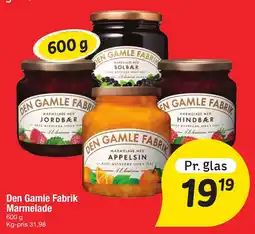 Fakta Tyskland Den Gamle Fabrik Marmelade tilbud