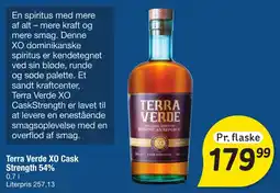 Fakta Tyskland Terra Verde XO Cask Strength tilbud