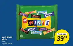 Fakta Tyskland Mars Mixed Mini's tilbud