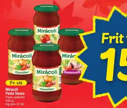 Fakta Tyskland Miracoli Pasta Sauce tilbud