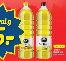 Fakta Tyskland Taste of Nature Olie tilbud