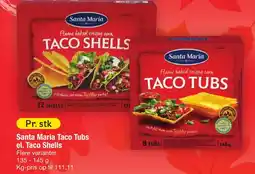 Fakta Tyskland Santa Maria Taco Tubs tilbud