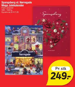 Fakta Tyskland Spangsborg el. Nørregade Mega Julekalender tilbud