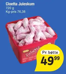 Fakta Tyskland Cloetta Juleskum tilbud