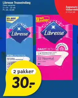 Fakta Tyskland Libresse Trusseindlæg tilbud