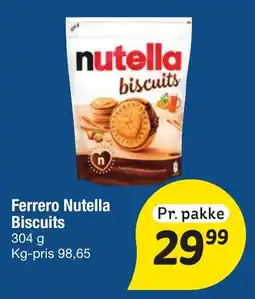 Fakta Tyskland Ferrero Nutella Biscuits tilbud