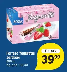 Fakta Tyskland Ferrero Yogurette Jordbær tilbud
