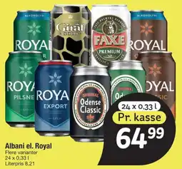 Fakta Tyskland Albani el. Royal tilbud